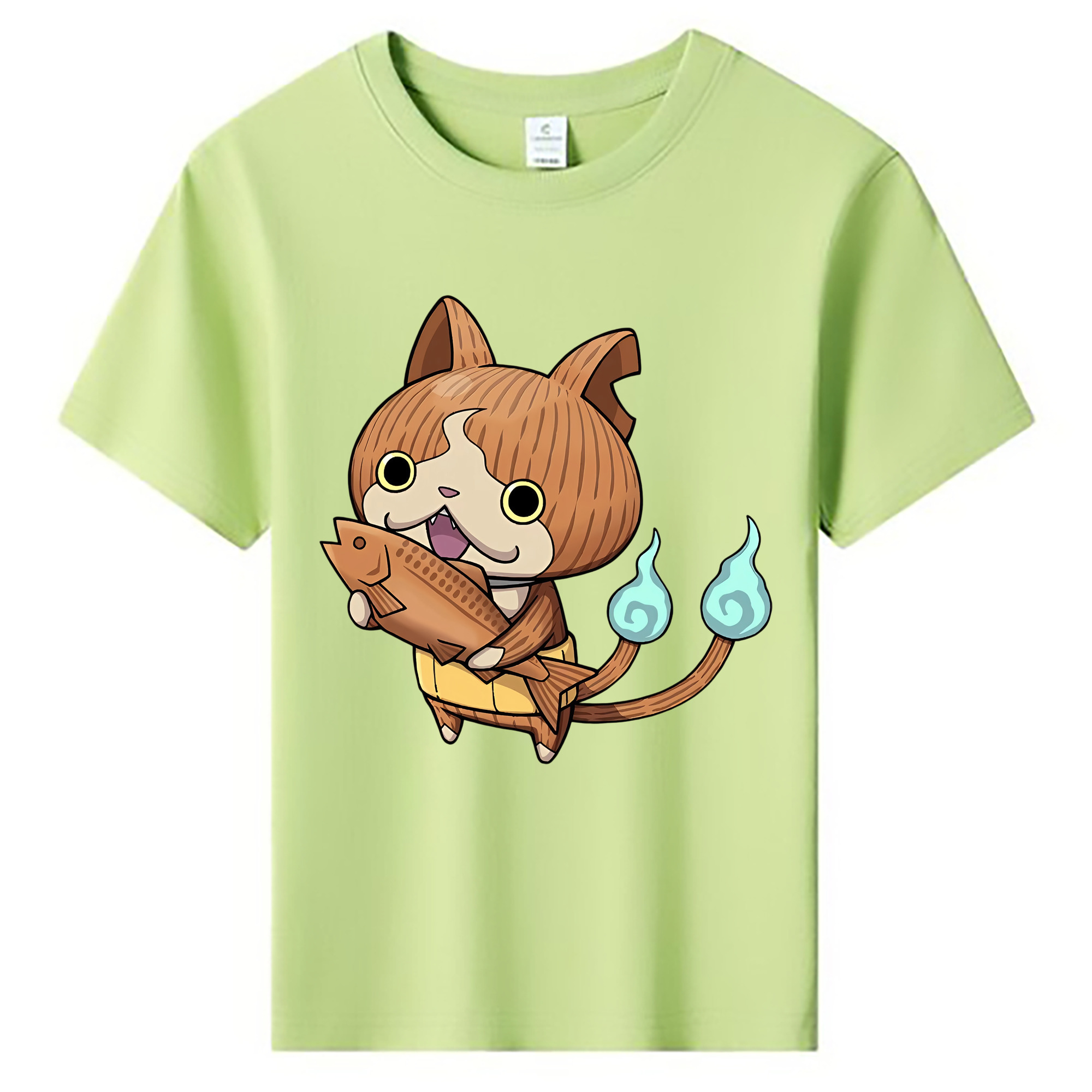 （画像用） 妖怪ウォッチ Yo-kai Watch 綿100％キッズTシャツ（フロントプリント）